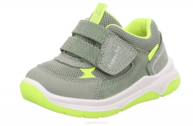 Superfit Light Green/Yellow Babies COOPER - Sneakers low with Velcro Fastener Z6Z8331