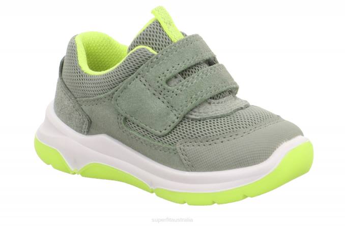 Superfit Light Green/Yellow Babies COOPER - Sneakers low with Velcro Fastener Z6Z8331