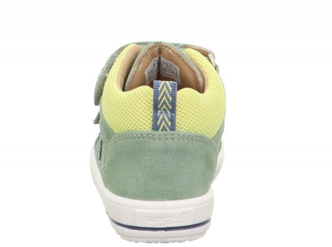 Superfit Light Green/Yellow Babies MOPPY - Sneakers low with Velcro Fastener Z6Z8336