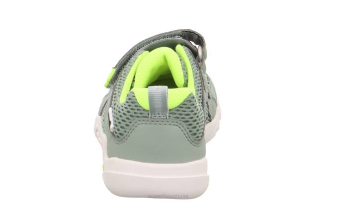 Superfit Light Green/Yellow Babies TRACE - Sneakers low with Velcro Fastener Z6Z8543