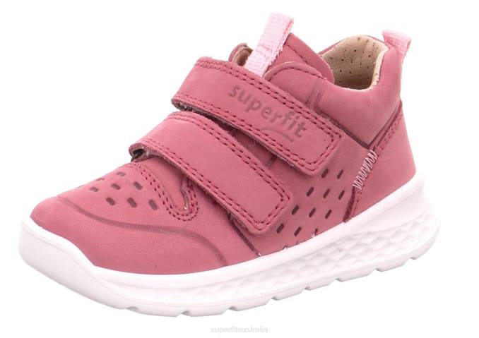 Superfit Pink Babies BREEZE - Sneakers low with Velcro Fastener Z6Z8364