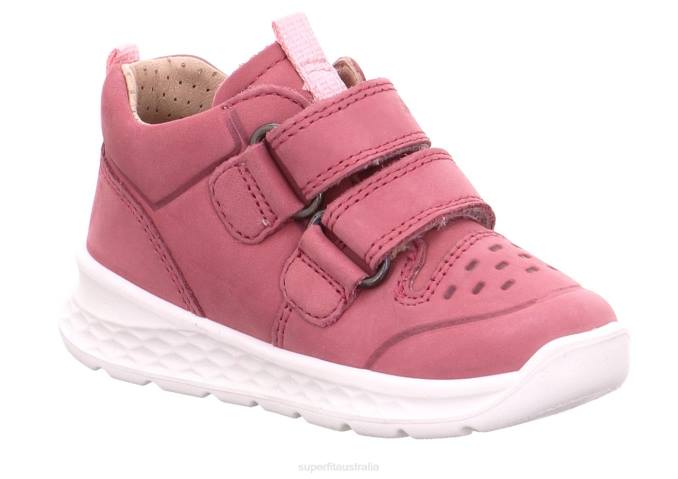 Superfit Pink Babies BREEZE - Sneakers low with Velcro Fastener Z6Z8364