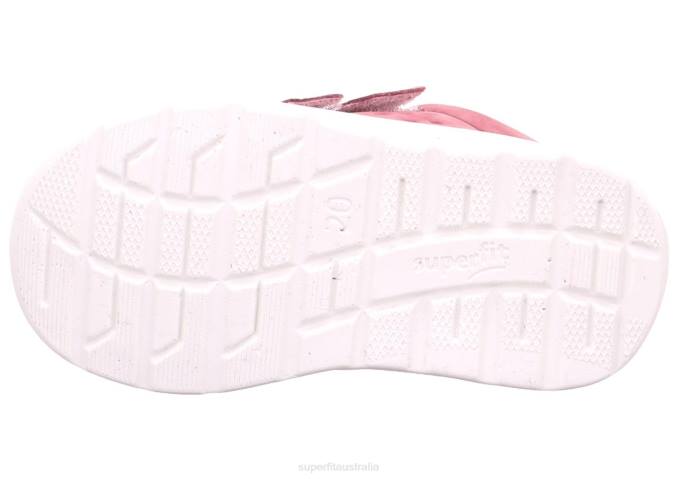 Superfit Pink Babies BREEZE - Sneakers low with Velcro Fastener Z6Z8364