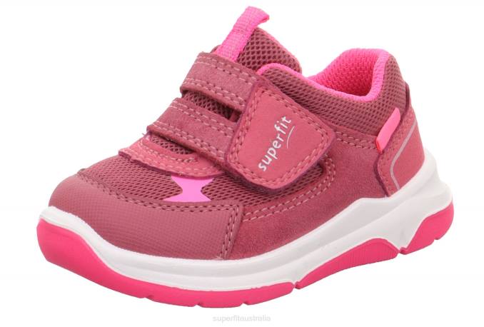 Superfit Pink Babies COOPER - Sneakers low with Velcro Fastener Z6Z8244