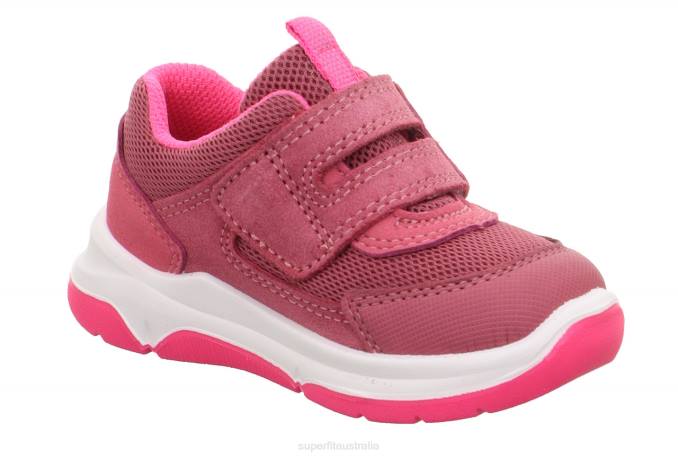 Superfit Pink Babies COOPER - Sneakers low with Velcro Fastener Z6Z8244