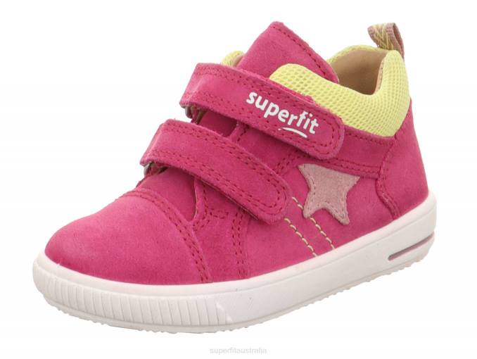 Superfit Pink Babies MOPPY - Sneakers low with Velcro Fastener Z6Z8265
