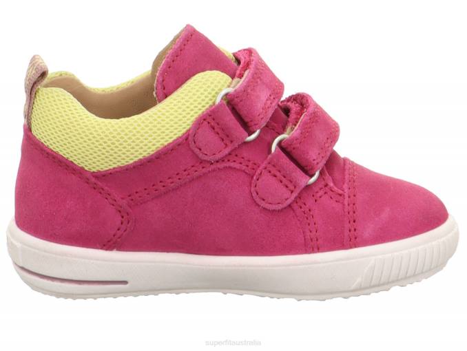 Superfit Pink Babies MOPPY - Sneakers low with Velcro Fastener Z6Z8265