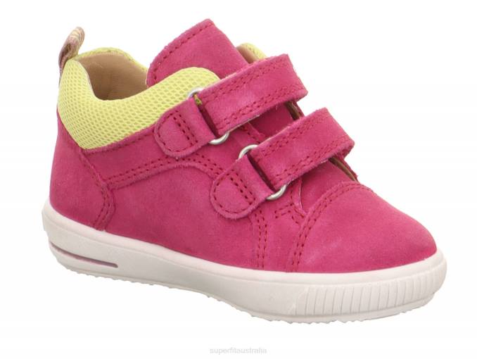 Superfit Pink Babies MOPPY - Sneakers low with Velcro Fastener Z6Z8265