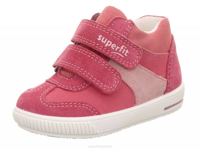 Superfit Pink Babies MOPPY - Sneakers low with Velcro Fastener Z6Z8307