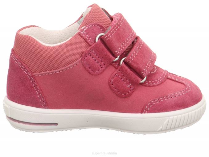 Superfit Pink Babies MOPPY - Sneakers low with Velcro Fastener Z6Z8307