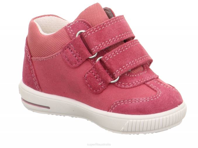 Superfit Pink Babies MOPPY - Sneakers low with Velcro Fastener Z6Z8307