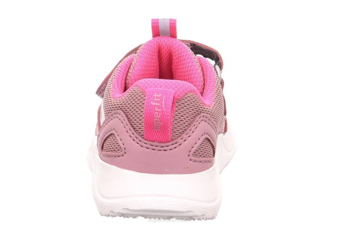 Superfit Pink Babies RUSH - Sneakers low with Velcro Fastener Z6Z8293