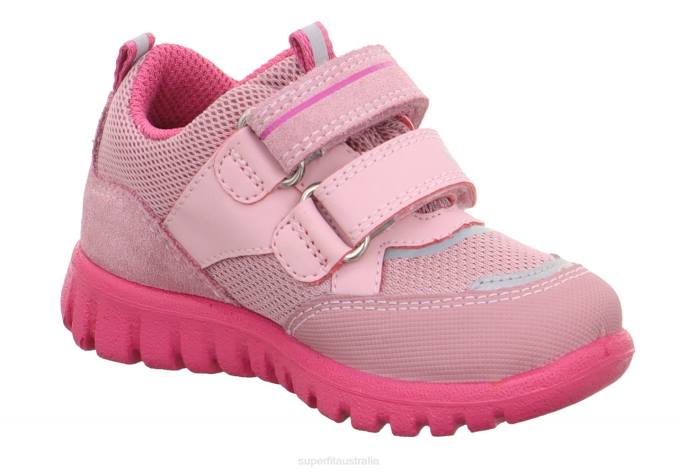 Superfit Pink Babies SPORT7 MINI - Sneakers low with Velcro Fastener Z6Z8324