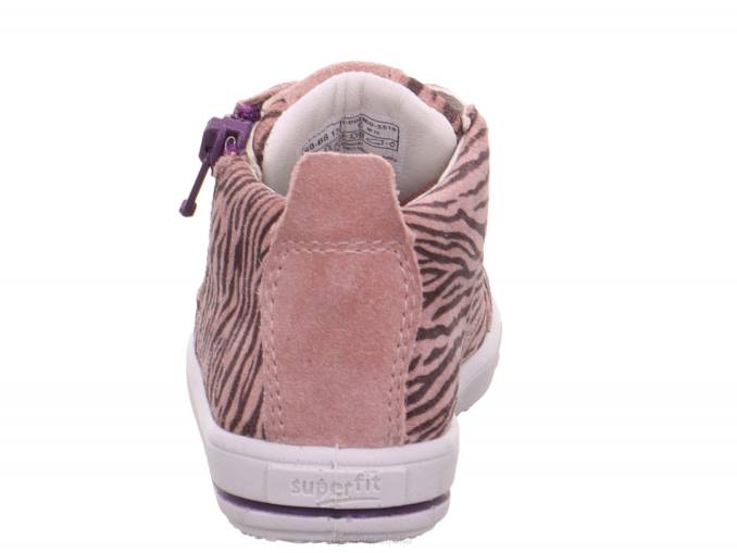 Superfit Pink/Purple Babies MOPPY - Sneakers low with Zip Z6Z8377