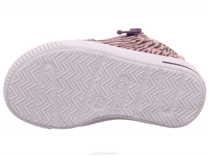 Superfit Pink/Purple Babies MOPPY - Sneakers low with Zip Z6Z8377