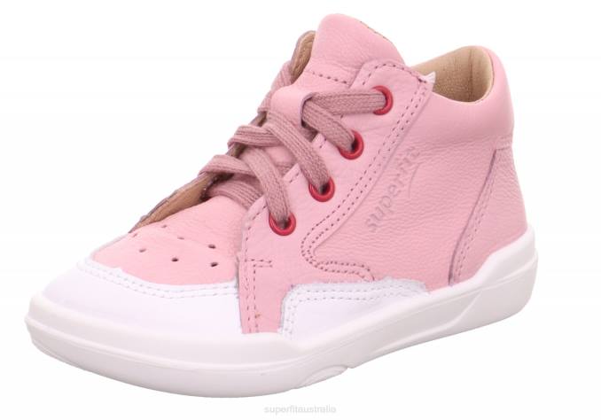 Superfit Pink/White Babies SUPERFREE - Sneakers low with Lacing Z6Z8258