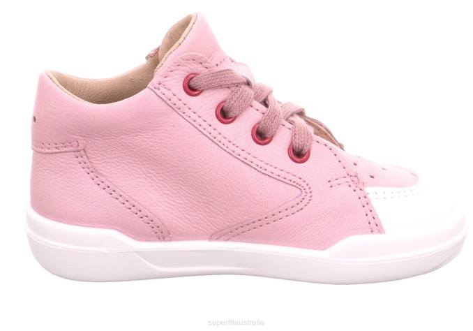 Superfit Pink/White Babies SUPERFREE - Sneakers low with Lacing Z6Z8258