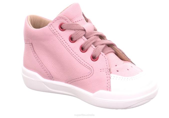 Superfit Pink/White Babies SUPERFREE - Sneakers low with Lacing Z6Z8258