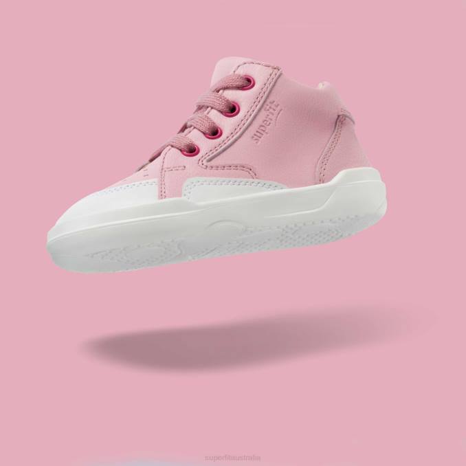 Superfit Pink/White Babies SUPERFREE - Sneakers low with Lacing Z6Z8258