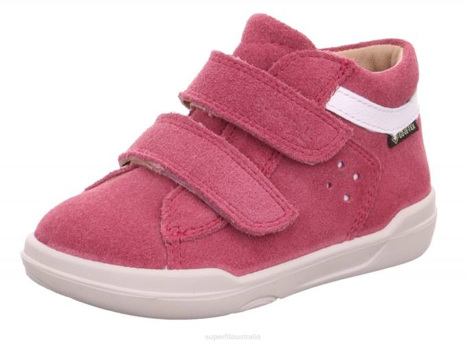 Superfit Pink/White Babies SUPERFREE - Sneakers low with Velcro Fastener Z6Z8394