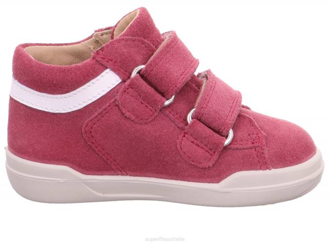 Superfit Pink/White Babies SUPERFREE - Sneakers low with Velcro Fastener Z6Z8394