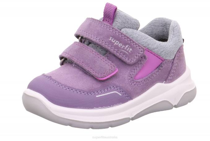 Superfit Purple Babies COOPER - Sneakers low with Velcro Fastener Z6Z8270