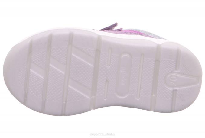 Superfit Purple Babies COOPER - Sneakers low with Velcro Fastener Z6Z8270