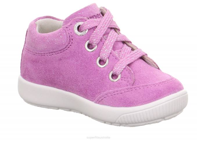 Superfit Purple Babies STARLIGHT - Sneakers low with Lacing Z6Z8246