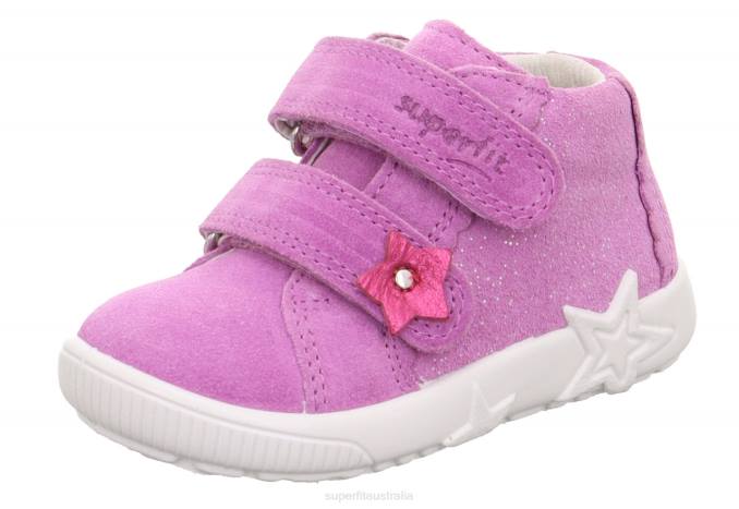 Superfit Purple Babies STARLIGHT - Sneakers low with Velcro Fastener Z6Z8274