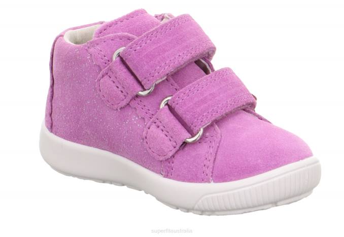 Superfit Purple Babies STARLIGHT - Sneakers low with Velcro Fastener Z6Z8274