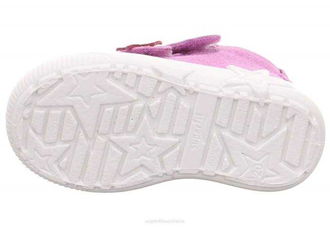 Superfit Purple Babies STARLIGHT - Sneakers low with Velcro Fastener Z6Z8274