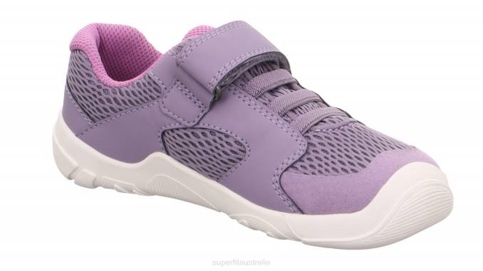 Superfit Purple Babies TRACE - Sneakers low with Velcro Fastener Z6Z8541