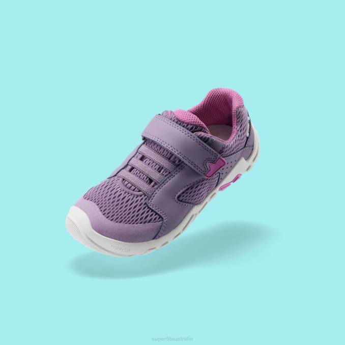 Superfit Purple Babies TRACE - Sneakers low with Velcro Fastener Z6Z8541