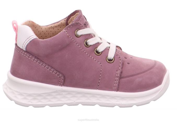 Superfit Purple/Pink Babies BREEZE - Sneakers low with Lacing Z6Z8284