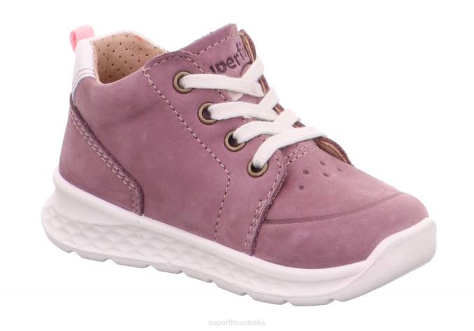 Superfit Purple/Pink Babies BREEZE - Sneakers low with Lacing Z6Z8284