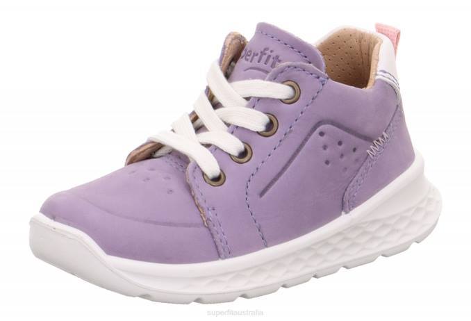 Superfit Purple/Pink Babies BREEZE - Sneakers low with Lacing Z6Z8305