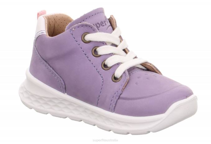 Superfit Purple/Pink Babies BREEZE - Sneakers low with Lacing Z6Z8305