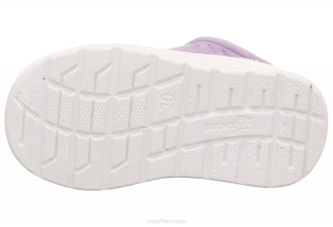 Superfit Purple/Pink Babies BREEZE - Sneakers low with Lacing Z6Z8305