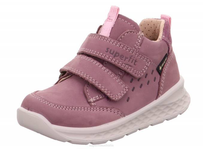 Superfit Purple/Pink Babies BREEZE - Sneakers low with Velcro Fastener Z6Z8299