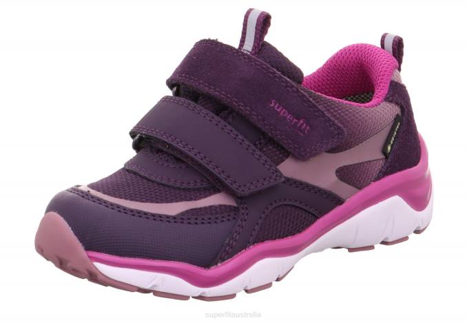 Superfit Purple/Pink Babies SPORT5 - Sneakers low with Velcro Fastener Z6Z8396