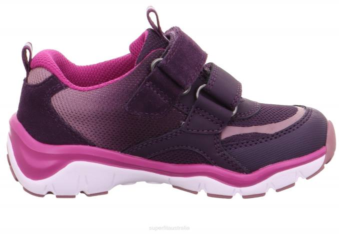 Superfit Purple/Pink Babies SPORT5 - Sneakers low with Velcro Fastener Z6Z8396