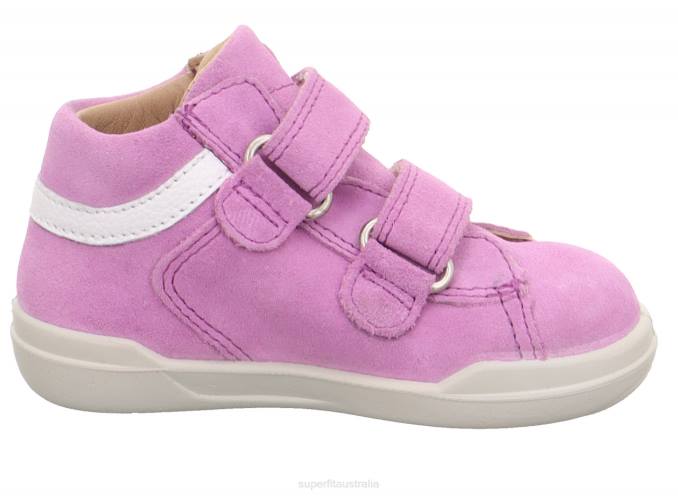 Superfit Purple/White Babies SUPERFREE - Sneakers low with Velcro Fastener Z6Z8358