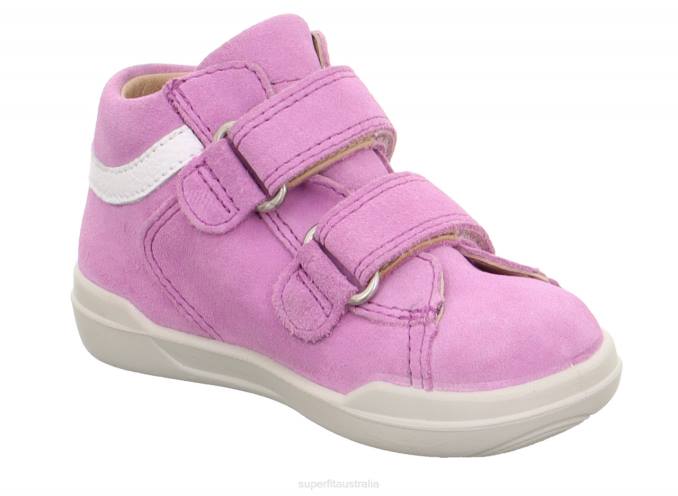 Superfit Purple/White Babies SUPERFREE - Sneakers low with Velcro Fastener Z6Z8358