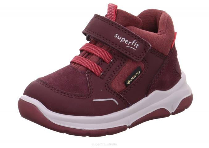 Superfit Red/Pink Babies COOPER - Sneakers low with Velcro Fastener Z6Z8392