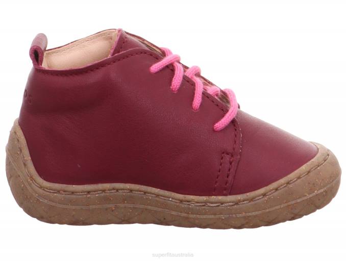 Superfit Red/Pink Babies SATURNUS - Sneakers low with Lacing Z6Z8359