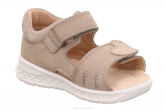 Superfit Beige Babies LAGOON - Sandal with Velcro Fastener Z6Z8226