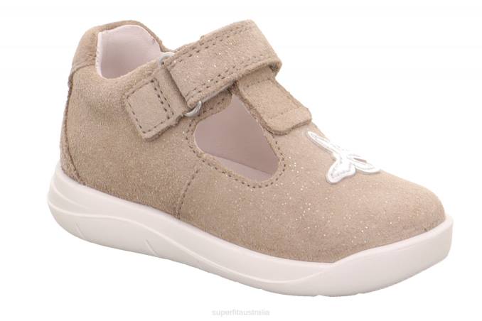 Superfit Beige Babies LILLO - Sneakers low with Velcro Fastener Z6Z8199