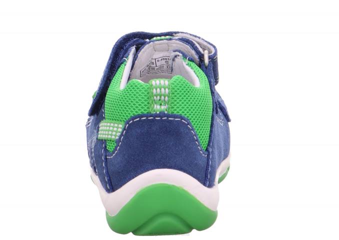 Superfit Blue/Green Babies FREDDY - Sandal with Velcro Fastener Z6Z8232