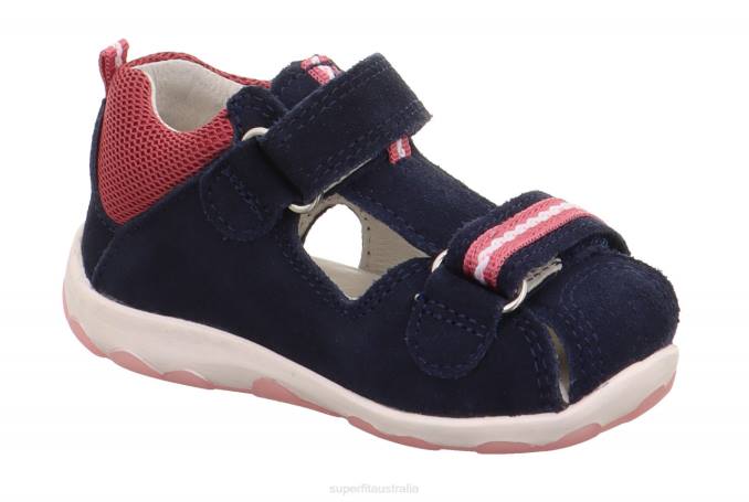 Superfit Blue/Pink Babies FANNI - Sandal with Velcro Fastener Z6Z8173