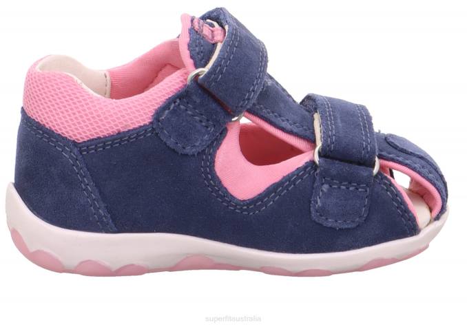 Superfit Blue/Pink Babies FANNI - Sandal with Velcro Fastener Z6Z8178